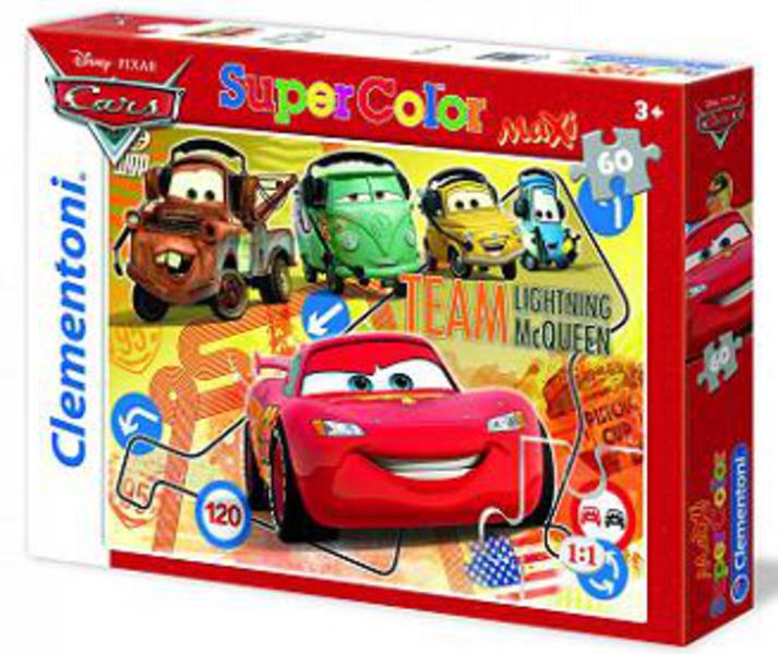 PUZZLE 60 MAXI SUPERCOLOR CARS