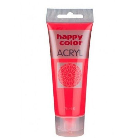 FARBA AKRYLOWA 75ML CZERWONY FLUO