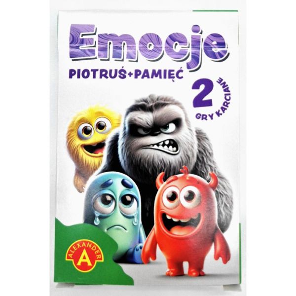 KARTY PIOTRUŚ+PAMIĘĆ+EMOCJE