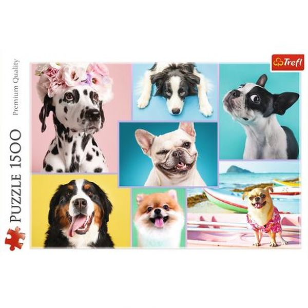 Puzzle 1500 el. SŁODKIE PIESKI Trefl