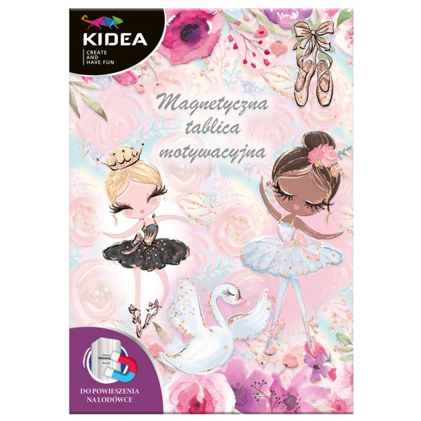 Tablica motywacyjna magnetyczna Baletnice Kidea