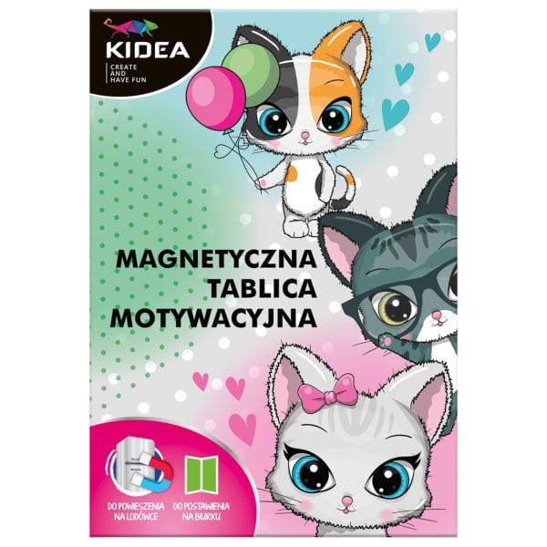 Tablica motywacyjna magnetyczna Kotki Kidea