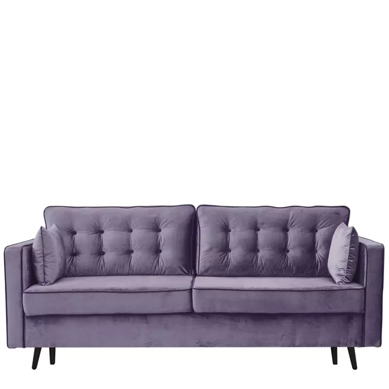 Stylowa sofa z funkcją spania glamour SETON