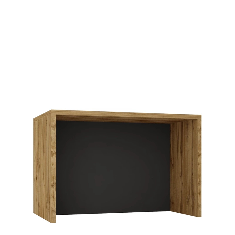 Nowoczesna wyspa kuchenna 128 cm dąb wotan grafit