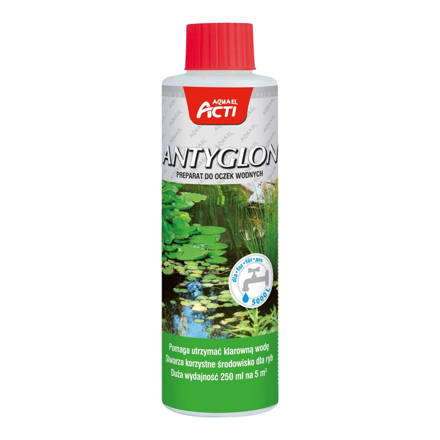 Aquael Środek Acti Pond Antyglon 250 ml