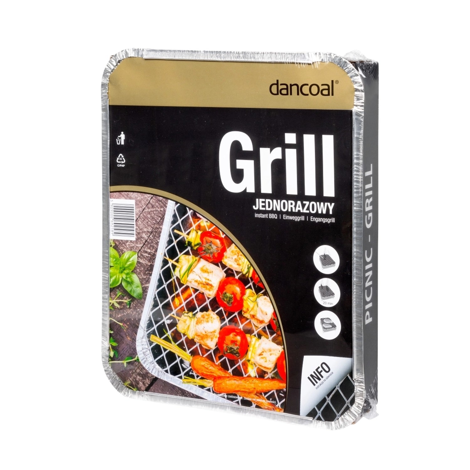 Grill węglowy jednorazowy