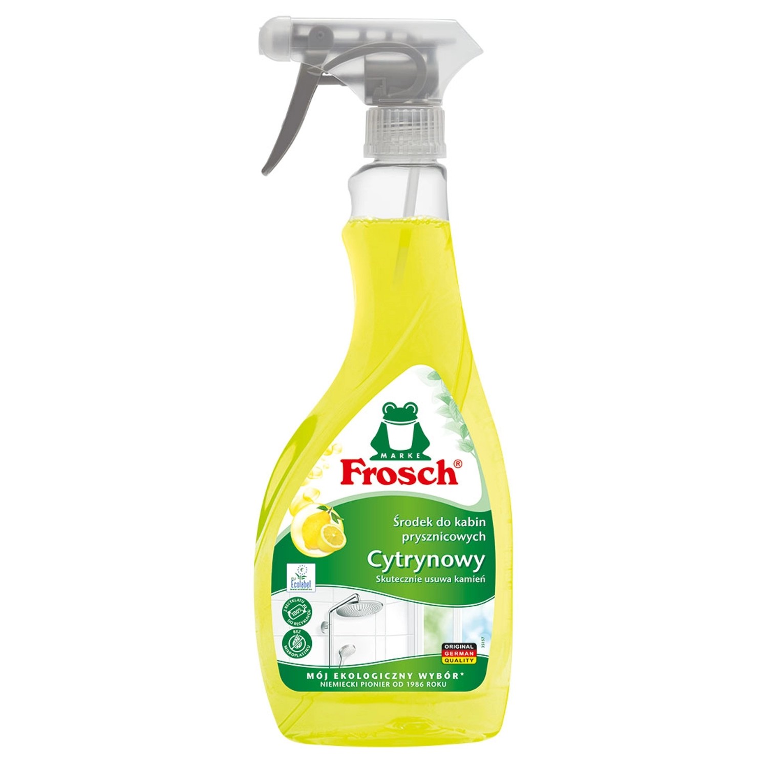 Frosch Płyn do mycia kabin prysznicowych cytrynowy 500 ml