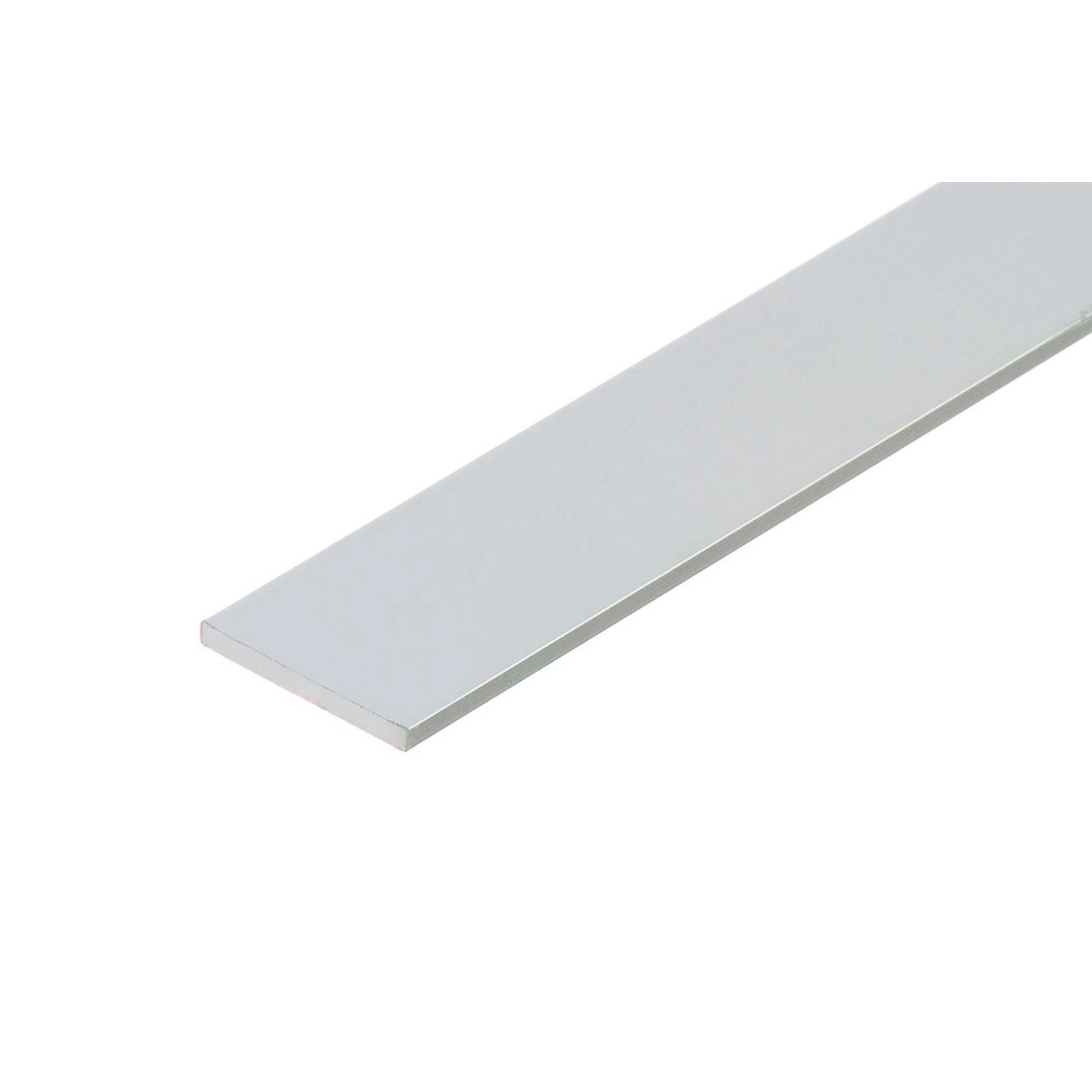 Cezar Sztanga płaska aluminiowa 20x2 mm 1 m srebrna