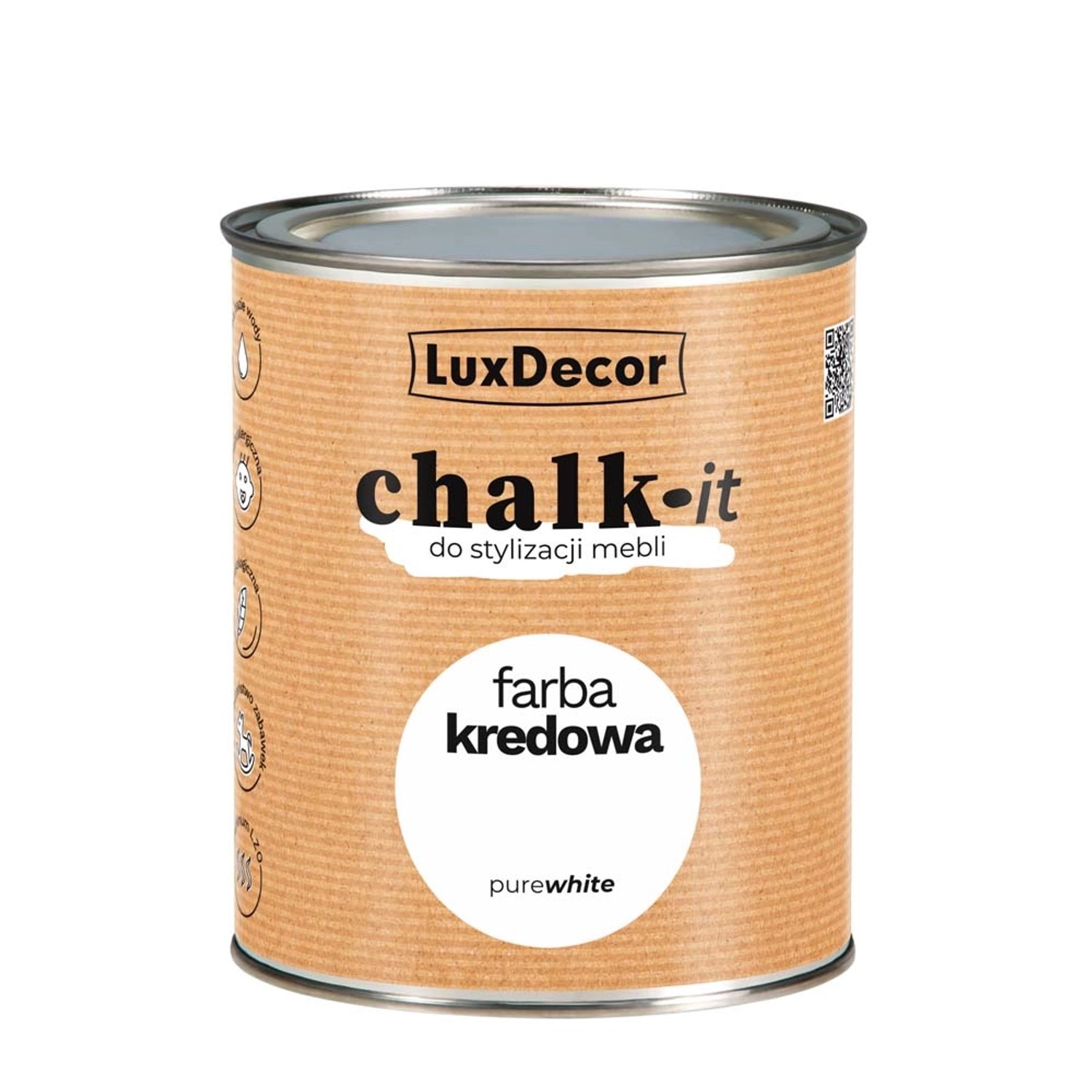 Farba Chalk-it Pure White 0,75l