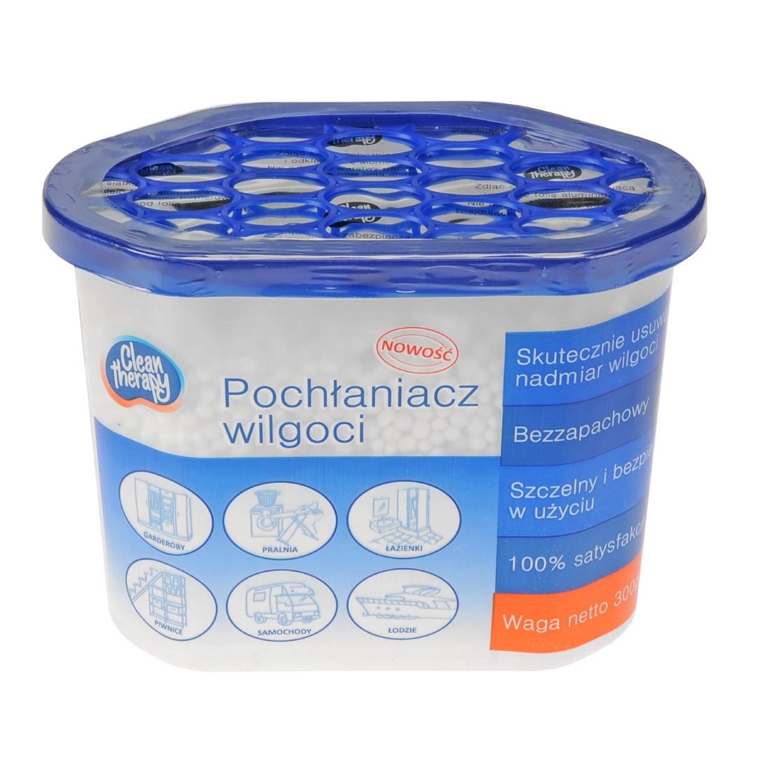 Clean Therapy Pochłaniacz wilgoci 300 g bezzapachowy
