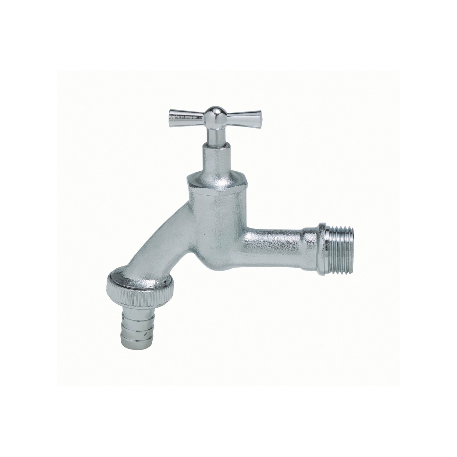 Kran ogrodowy chrom 21 mm (R 1/2")