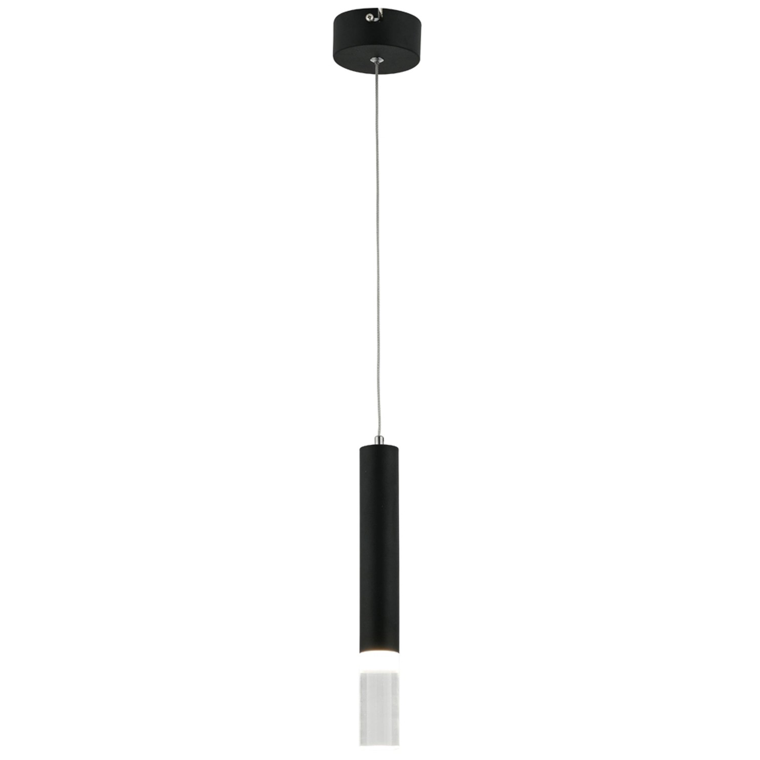 Reality Lampa wisząca LED GWEN 1x5W 4000K 1x350lm czarna