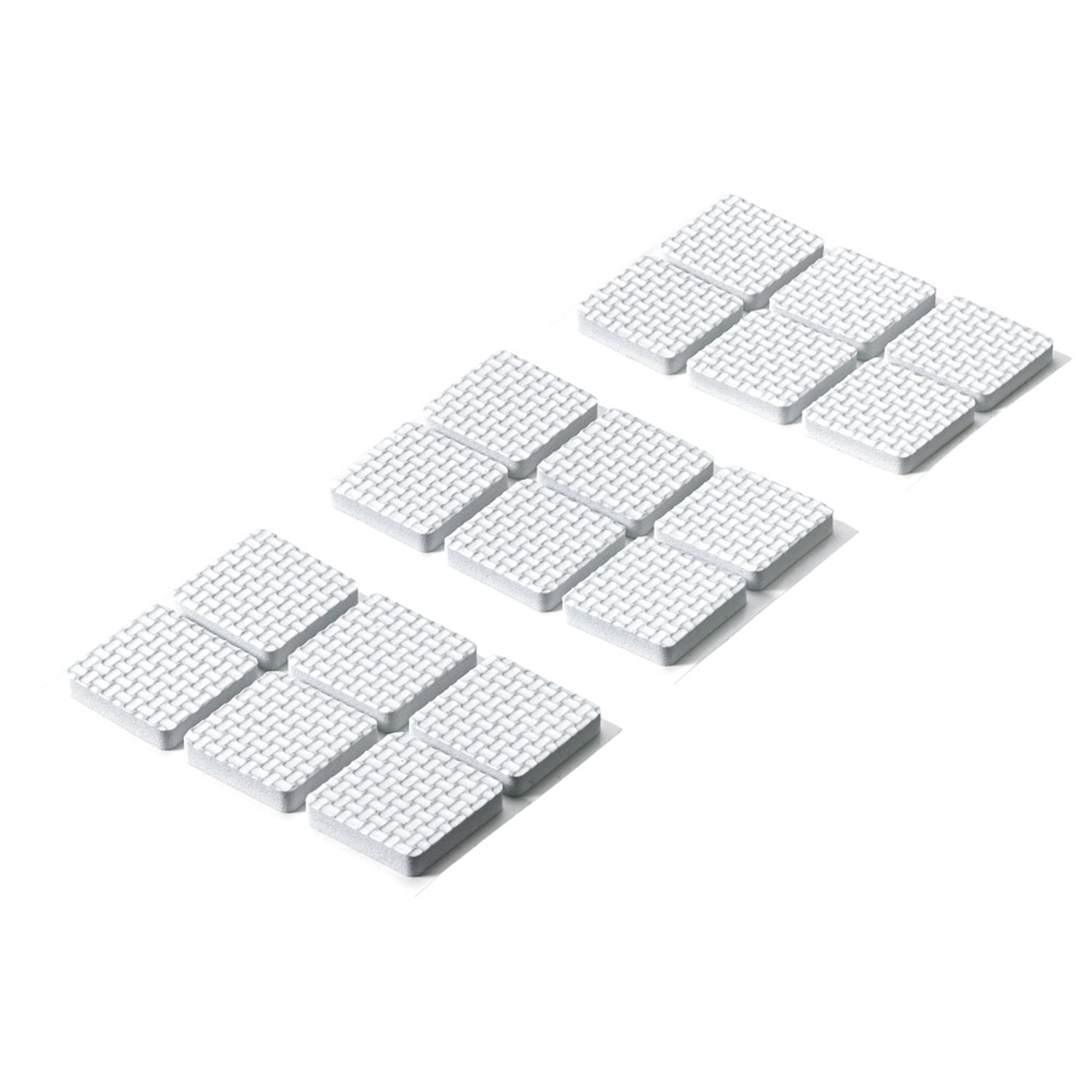 Hettich Podkładki pianka EVA białe 28x28x5mm 18szt