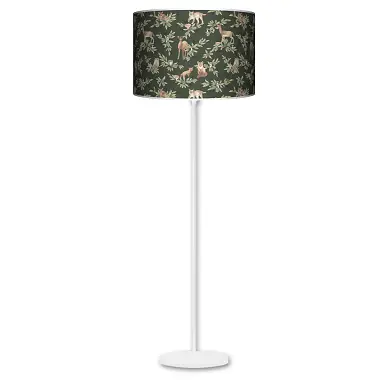 Lampa stojąca MAXI Forest Animals zieleń - kolor podstawy do wyboru FL - czarny