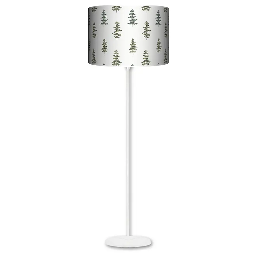 Lampa stojąca MAXI Pine wood1 - kolor podstawy do wyboru FL - czarny