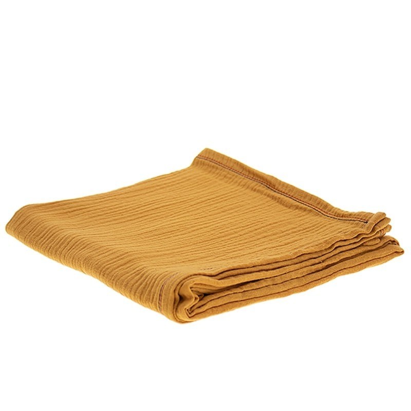 Otulacz 100x100 cm BIO muślin Apricot BBTB