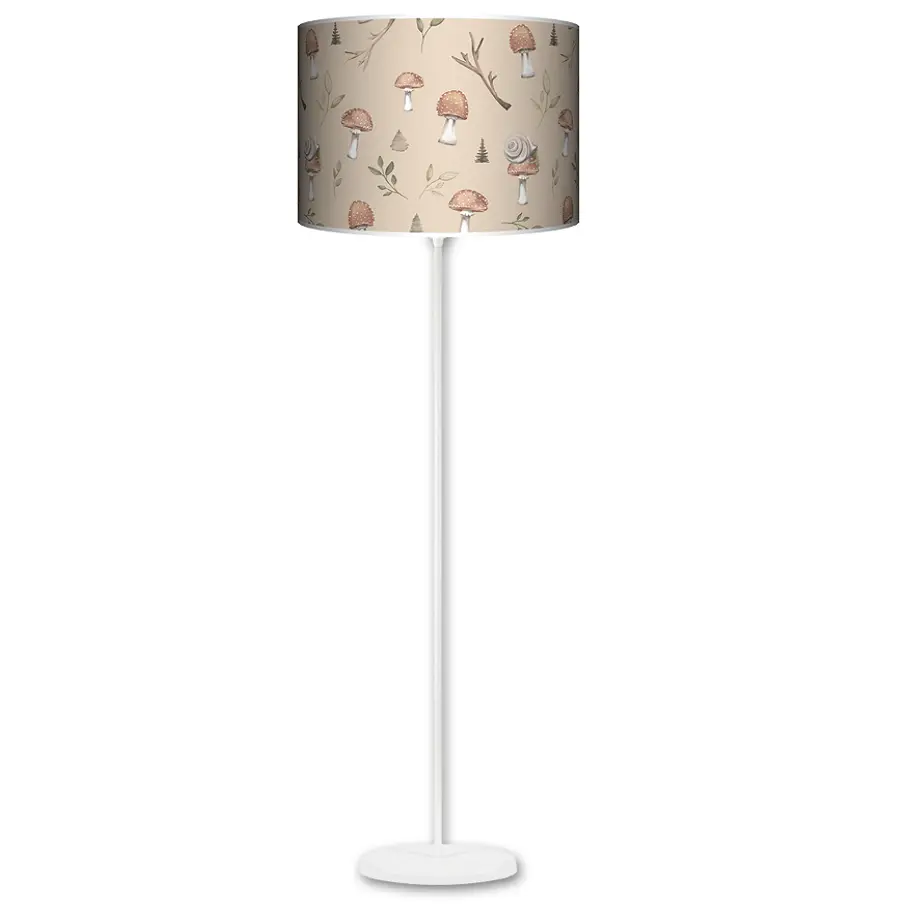 Lampa stojąca MAXI Forest Story Pattern 3 - kolor podstawy biały FL