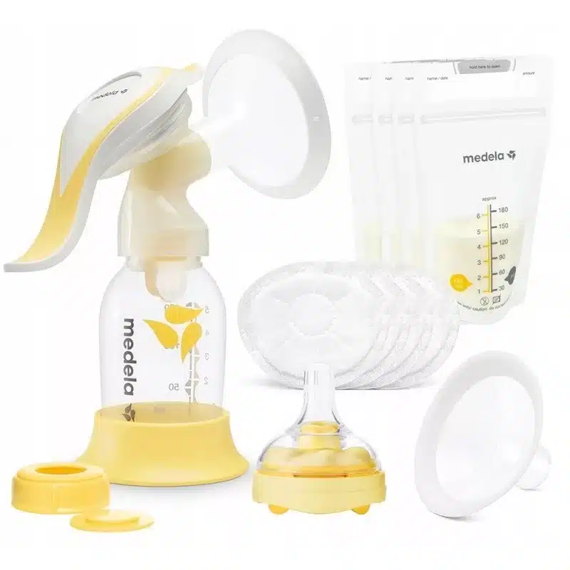 MEDELA HARMONY FLEX LAKTATOR DWUFAZOWY + AKCESORIA BB