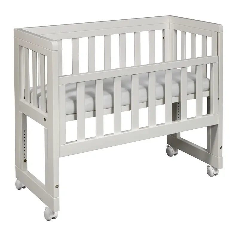 OSLO BEDSIDE CRIB ŁÓŻECZKO DOSTAWNE WHITE LB