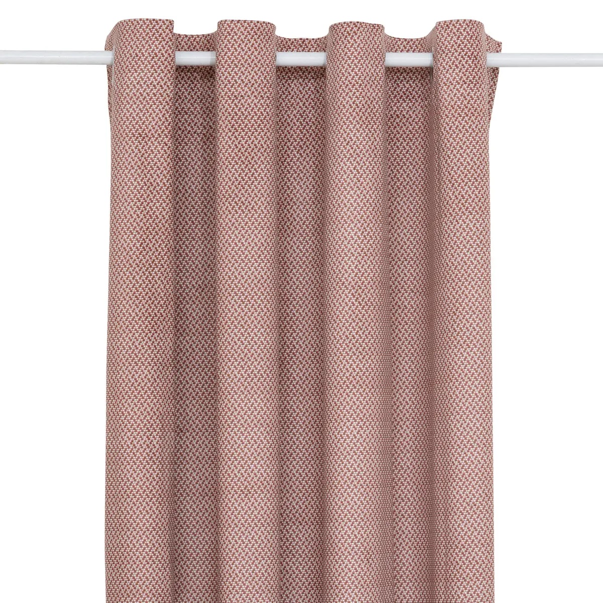 Zasłona zaciemniająca "Yupi" z efektem aksamitu w kolorze terakoty 135x260cm DB