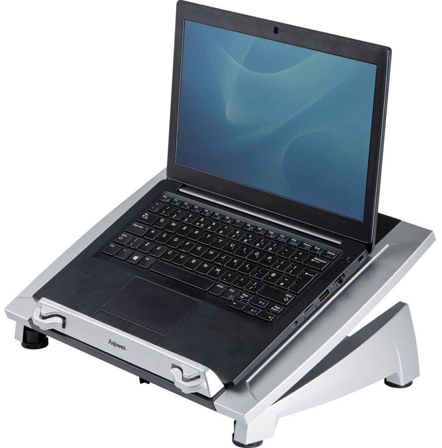 Podstawka pod laptopa Fellowes Plus Office Suites, 106x382x286mm, srebrno-szary