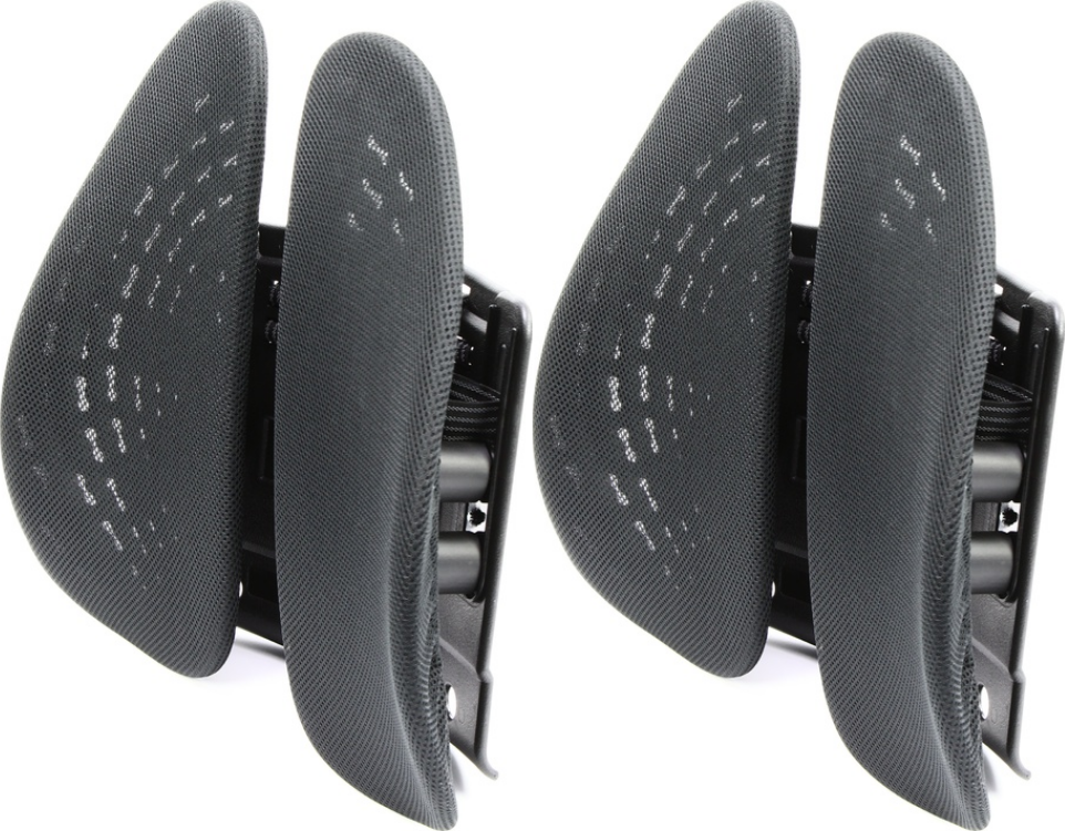 2x Podpórka pod plecy Kensington SmartFit Conform, czarny