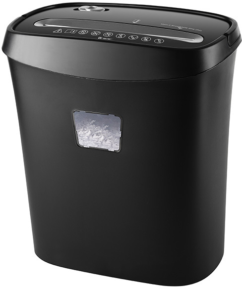 Niszczarka do papieru Tracer TRX-815L, ścinek 5x33mm, 8 kartek, P-4 DIN, czarny