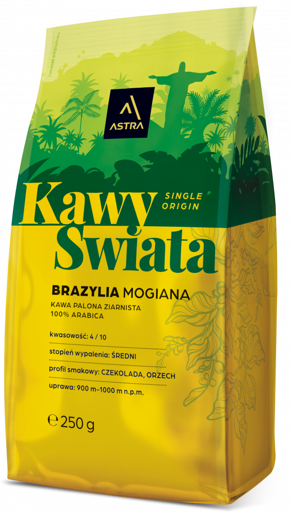 Kawa ziarnista Astra Brazylia, 250g