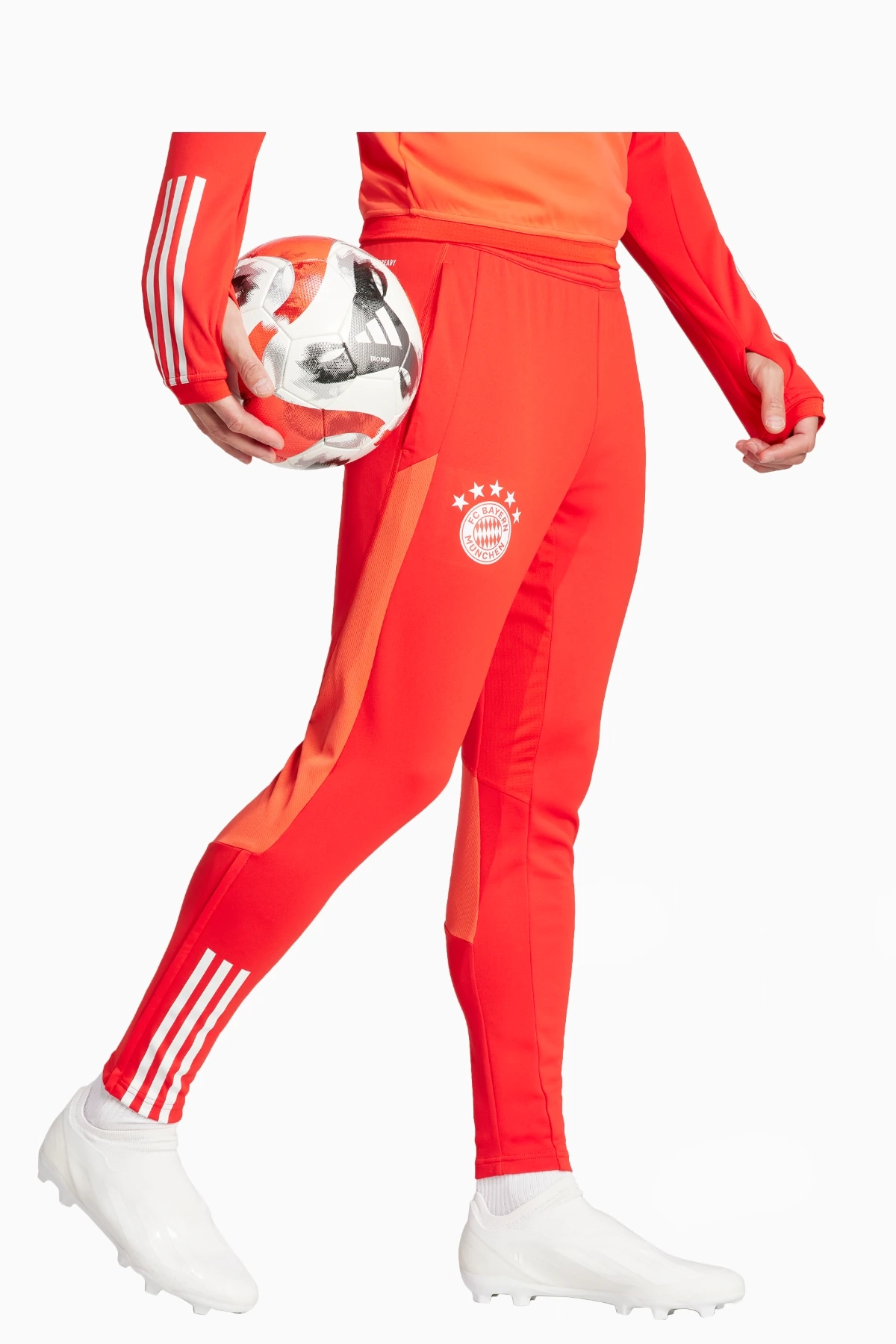 Spodnie adidas FC Bayern 23/24 Training - Czerwony