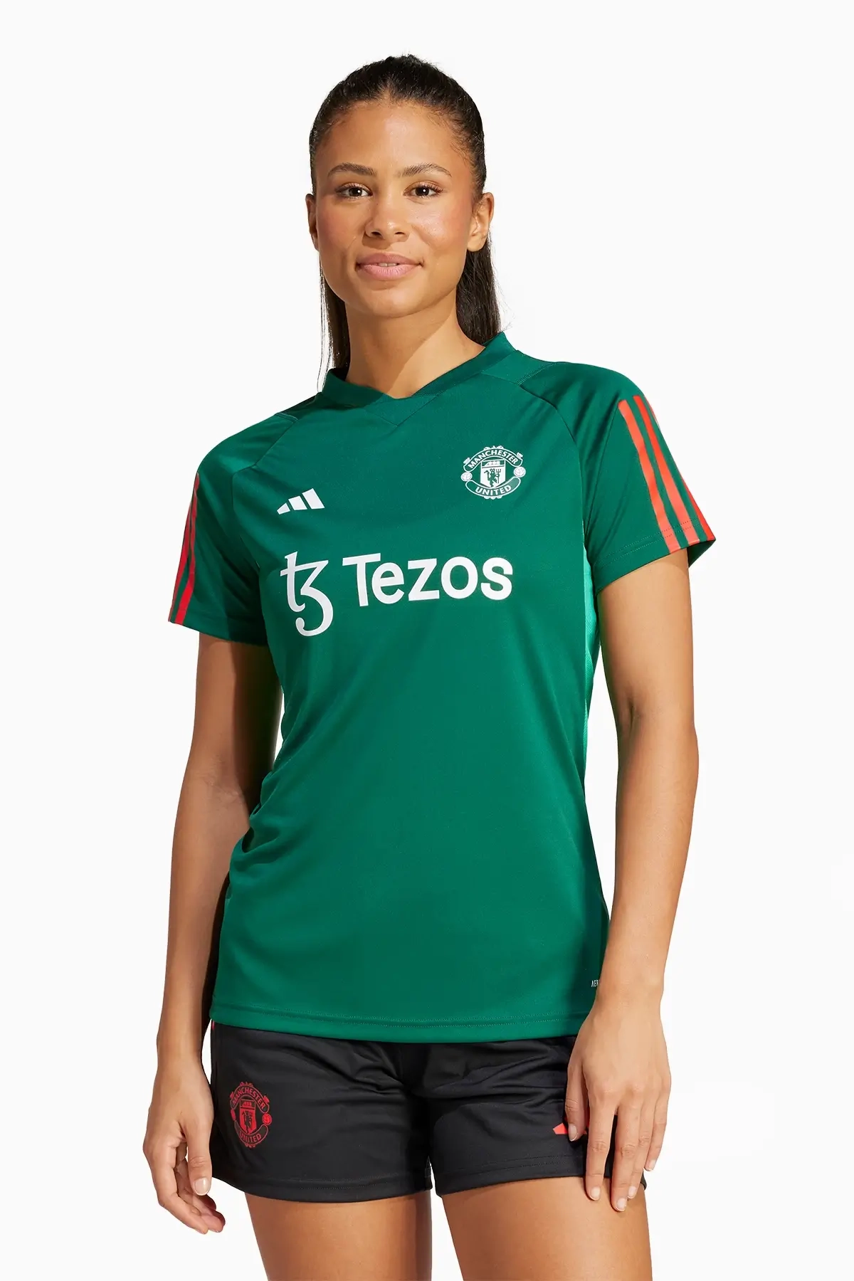 Koszulka adidas Manchester United 23/24 Training Damska - Zielony