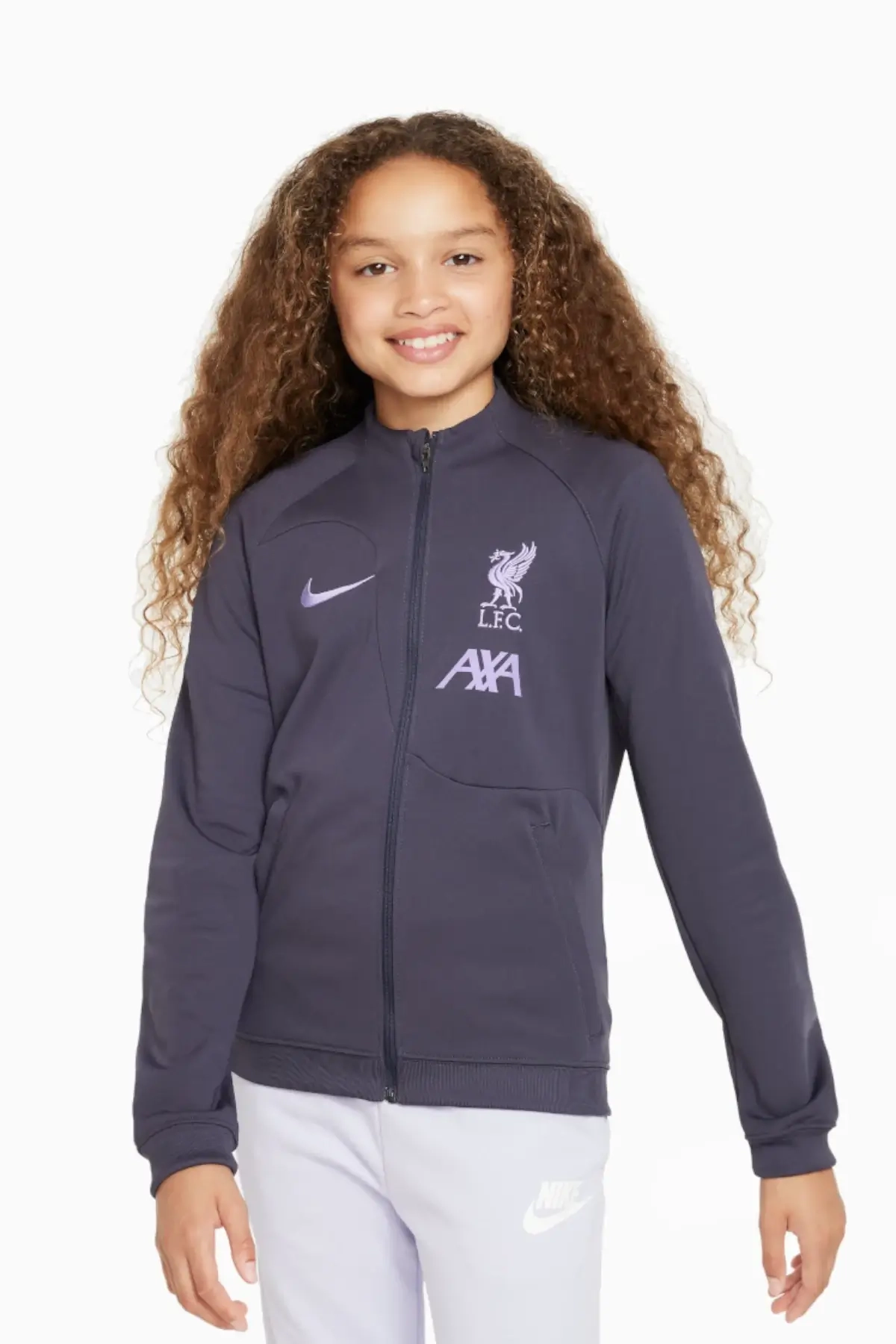 Bluza Nike Liverpool FC 23/24 Academy Pro Junior - Fioletowy