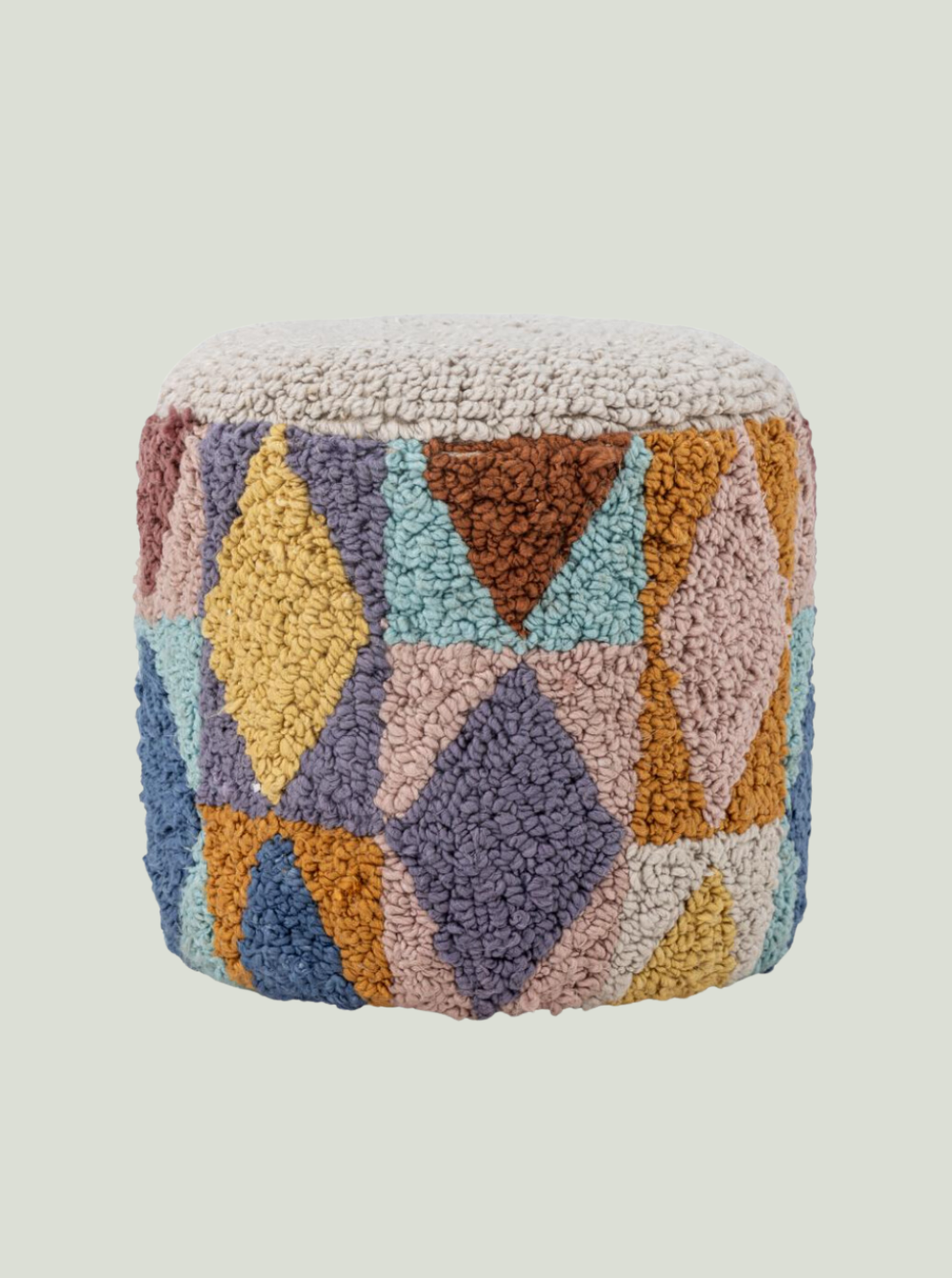 Pufa Miaki, szary, bawełna BLOOMINGVILLE MINI