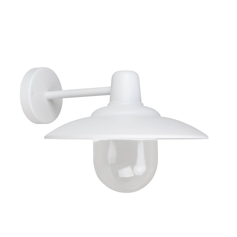 Salino Icod INSPIRE E27 biała lampa ścienna zewnętrzna 16,5 cm IP65
