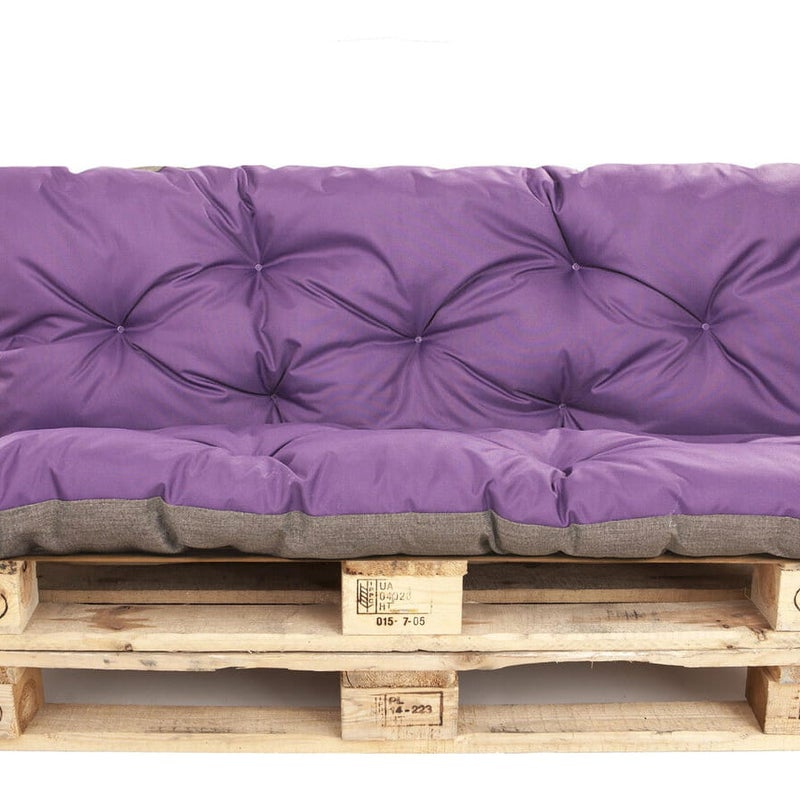 Poduszka na palety 120x60 Siedzisko/Oparcie 120x60cm poduszka na palety Fioletowa Poduszka ne moble ogrdowe poduszka na meble z palet
