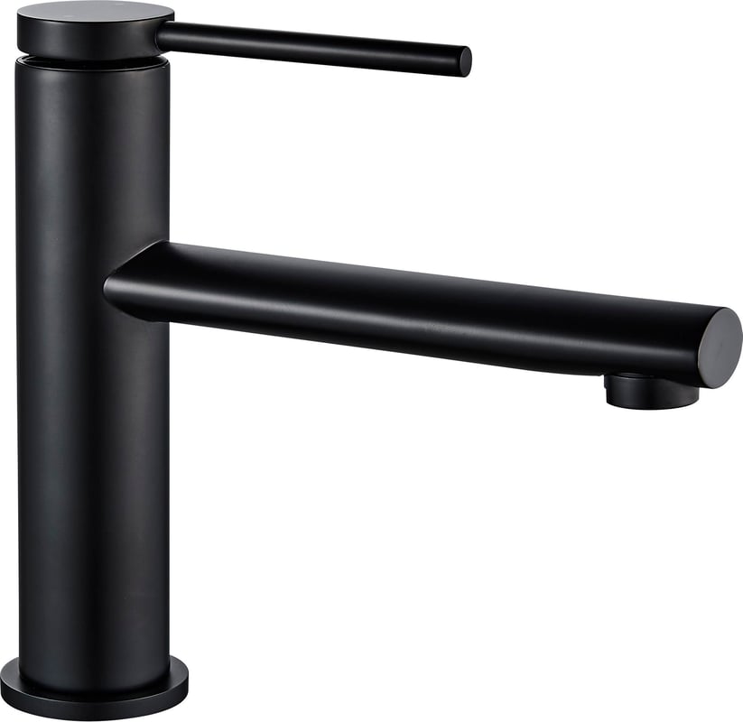 Bateria Umywalkowa REA OVAL Czarna Niska