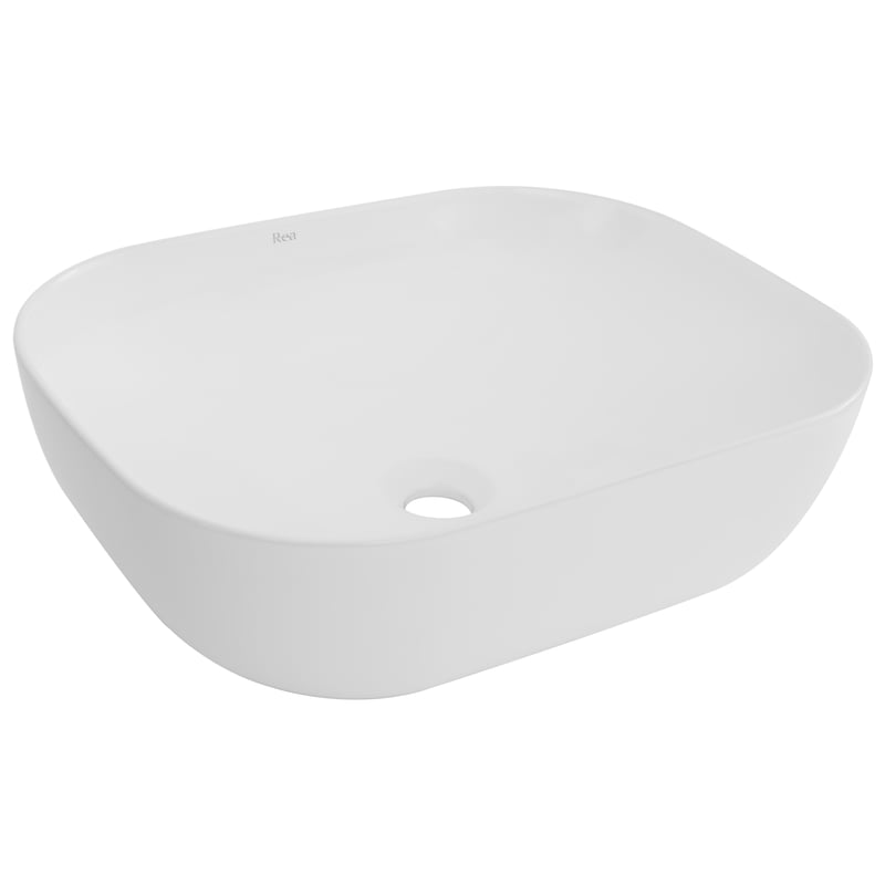 Umywalka ceramiczna nablatowa Mona 50.5 x 40 Rea