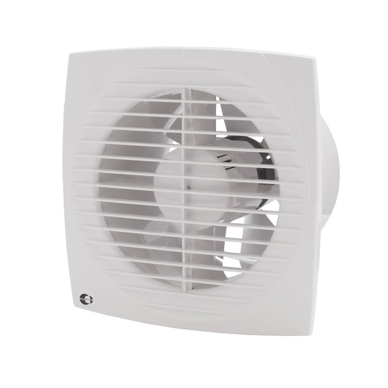 Wentylator wyciągowy przerywany z wyłącznikiem - 205 x 205 mm - Ø 150 mm - 9 m² - 20W
