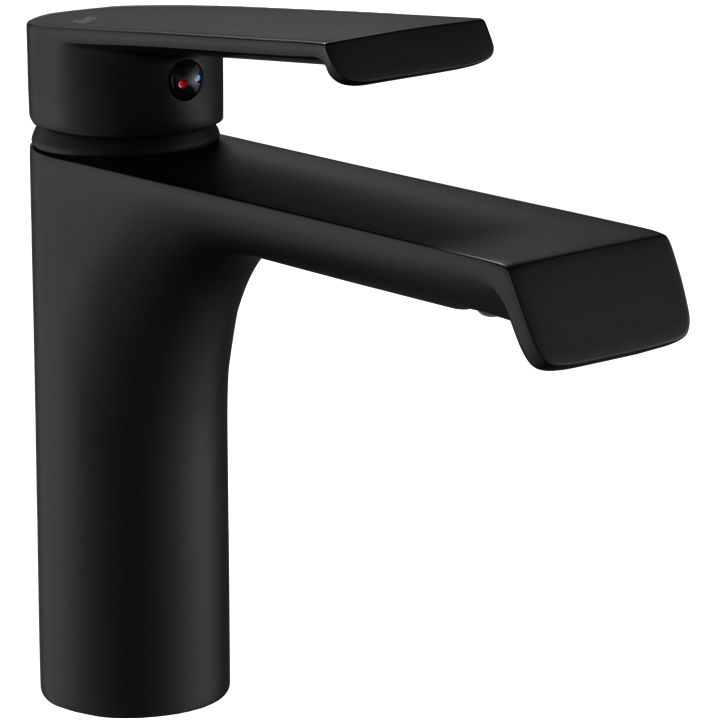 Bateria Umywalkowa REA HASS Czarna Black Niska