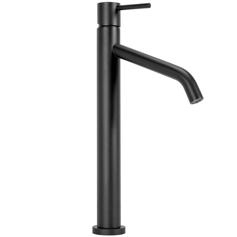 Bateria Umywalkowa REA LEVEL Czarna Wysoka