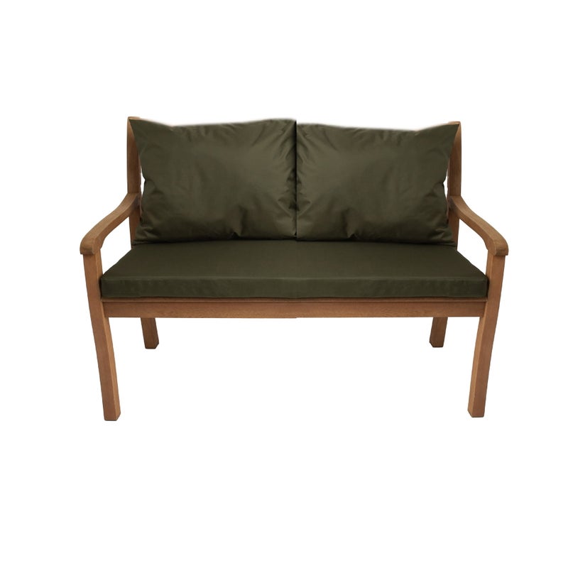 Poduszka ogrodowa na ławkę 100x50x50cm Poduszka na ławkę Zielona poduszka na meble ogrodowe Wygodne poduszki na sofę na patio i werandy