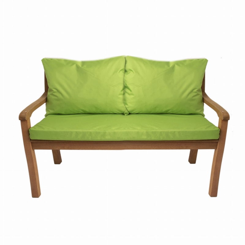 Poduszka ogrodowa na ławkę 110x60x7cm/2x50x56cm Poduszka na ławkę limonkowa poduszka na meble ogrodowe Wygodne poduszki na sofę na patio i werandy