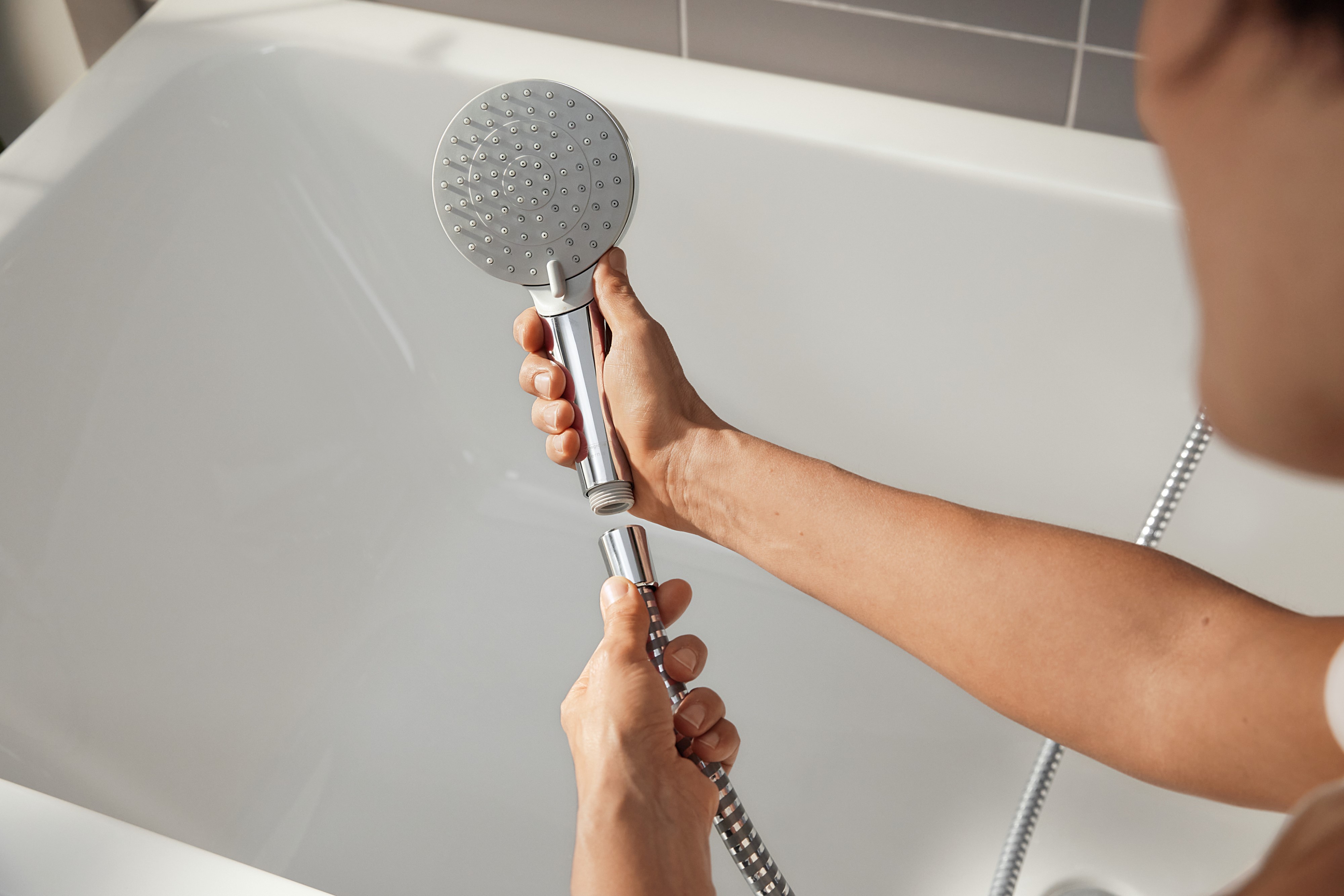 Hansgrohe Vernis Blend słuchawka prysznicowa Vario Green 2jet chrom 26090000