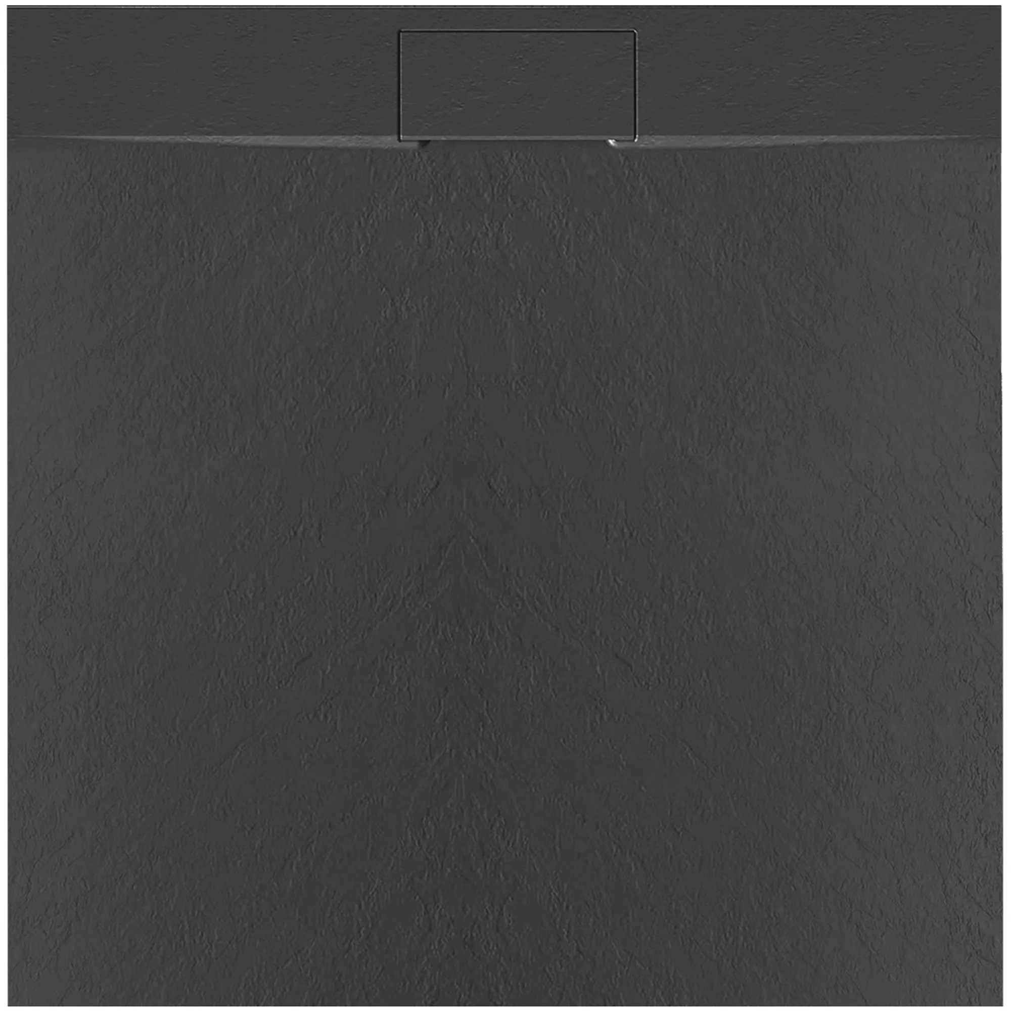 Rea Bazalt brodzik kwadratowy 90x90 cm czarny REA-K3307