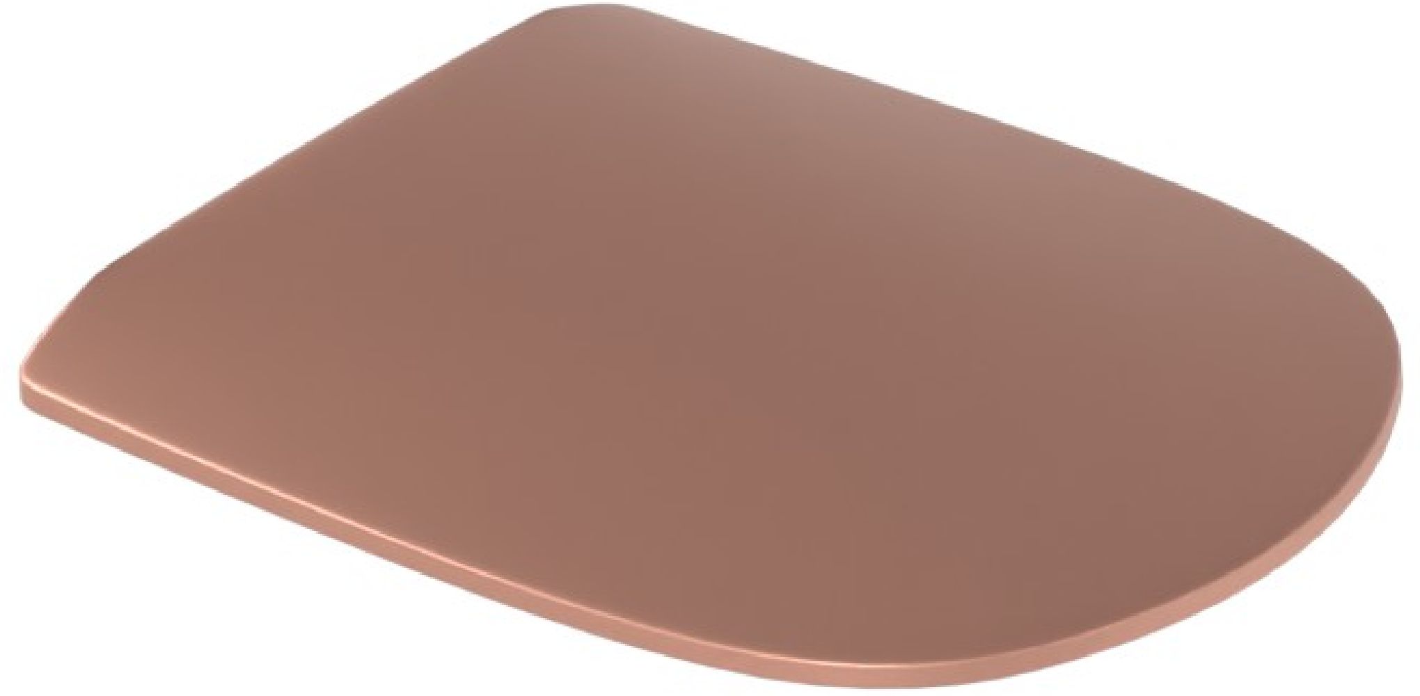 Excellent Luqa deska sedesowa wolnoopadająca terracotta mat CEAC.6405.480.TEM