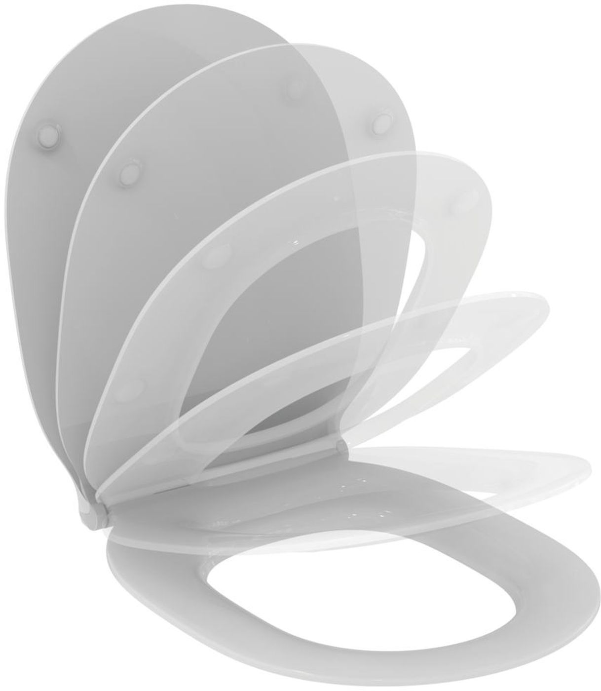 Ideal Standard Connect Air Thin deska sedesowa wolnoopadająca biały połysk E036601 - Wysyłka w 24h