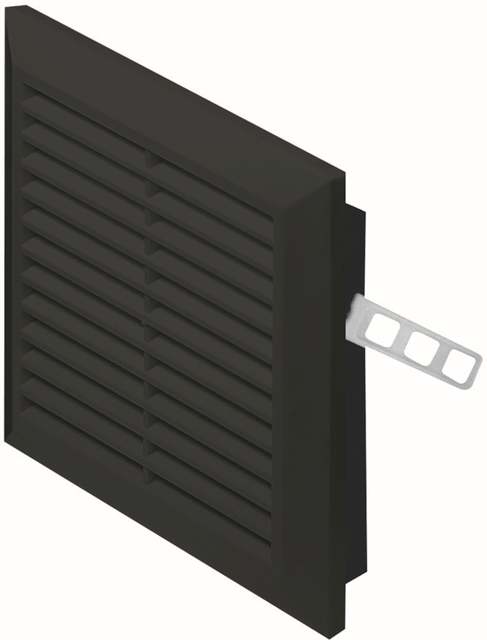 Awenta Classic kratka 170x170 mm czarna T40CZ