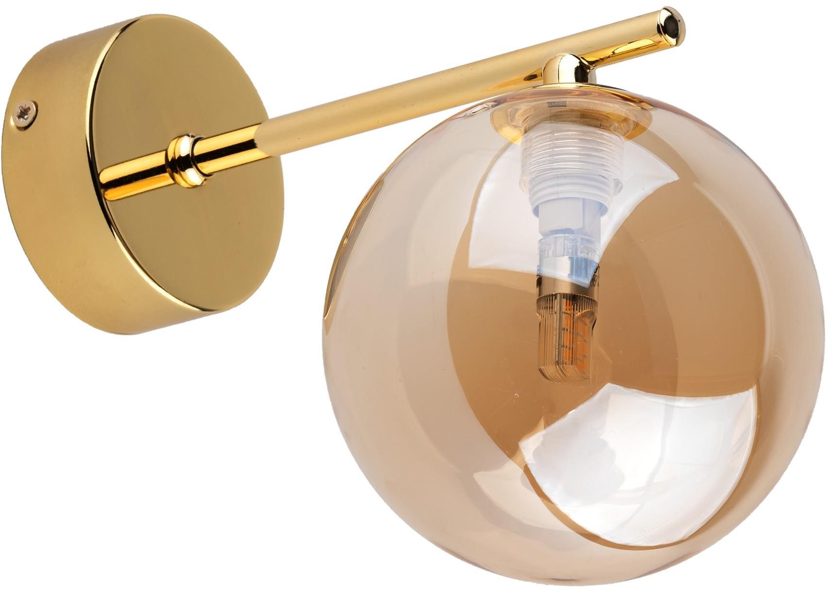 TK Lighting Estera kinkiet 1x6W złoty 4778