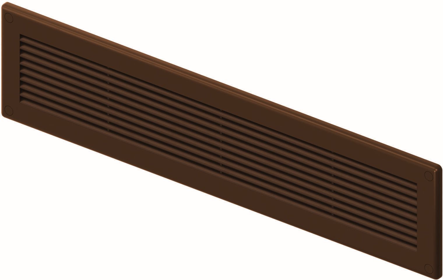 Awenta TRU kratka wentylacyjna 110x460 mm brązowa TRU26BR