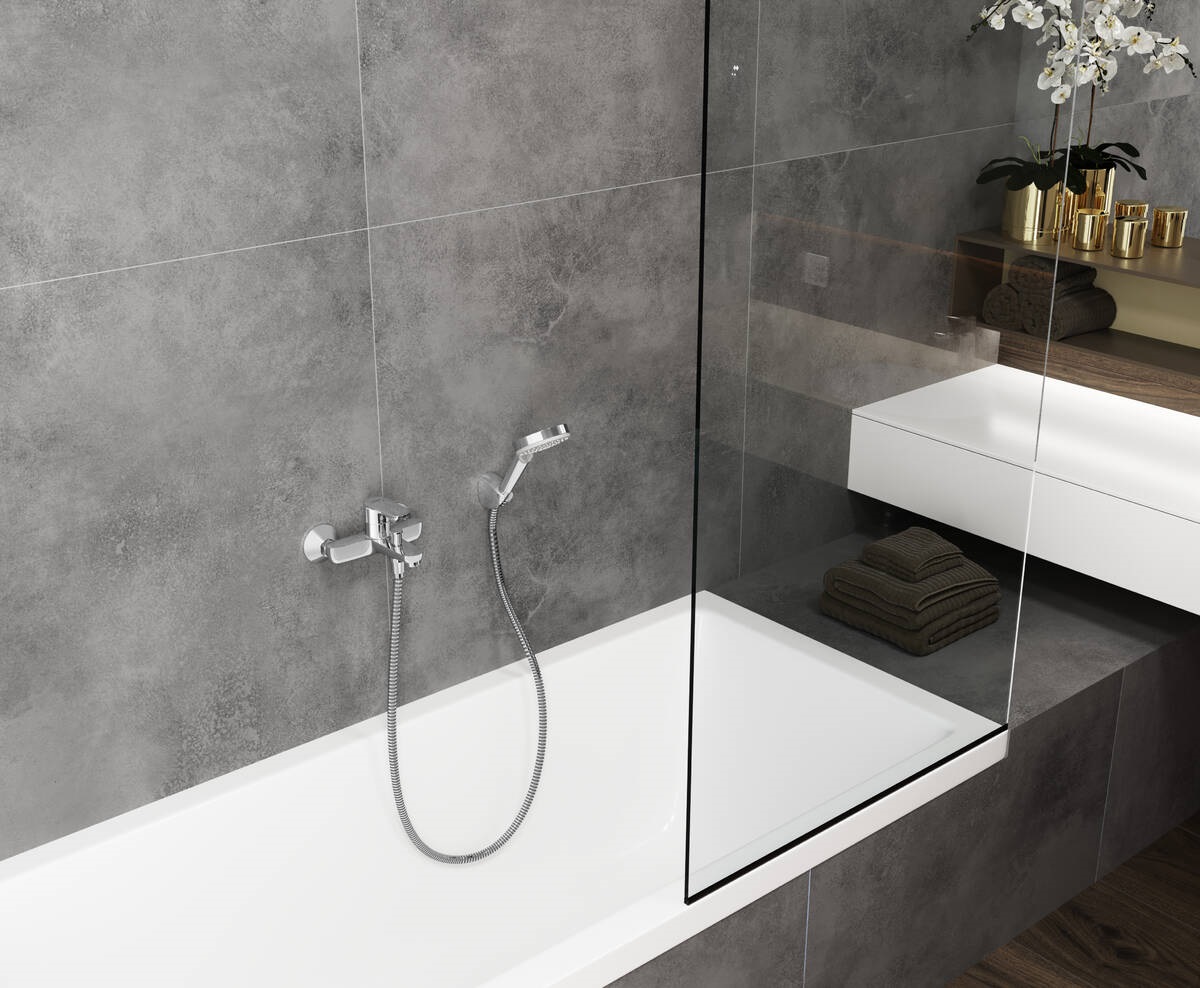 Hansgrohe Vernis Blend bateria wannowo-prysznicowa ścienna chrom 71440000 - Wysyłka w 24h