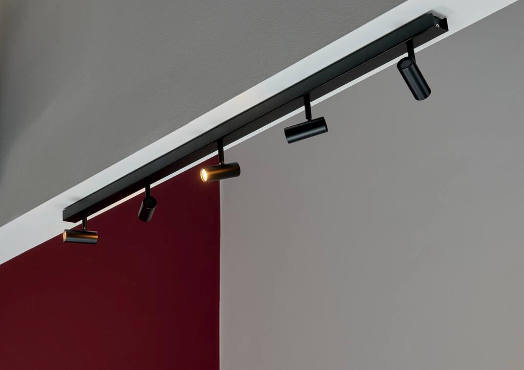 Nordlux Omari lampa podsufitowa 5x3,2 W czarna 2112203003